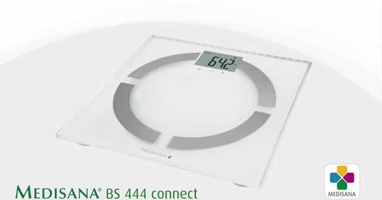Medisana BS444 Connect - Lichaamsanalyseweegschaal - Wit 4 Medisana BS444 Connect - Lichaamsanalyseweegschaal - Wit - Afbeelding 2