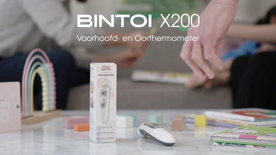 Bintoi? X200 - Thermometer Voorhoofd - Oorthermometer - Koortsthermometer 4 Bintoi? X200 - Thermometer Voorhoofd - Oorthermometer - Koortsthermometer - Afbeelding 2