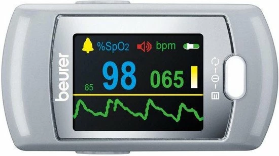 Beurer PO80 - Saturatiemeter/Pulseoximeter - Hartslagmeter - USB Data-overdracht 14 Beurer PO80 - Saturatiemeter/Pulseoximeter - Hartslagmeter - USB Data-overdracht - Afbeelding 12