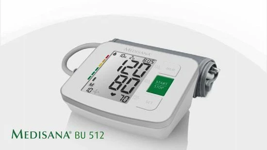 Medisana BU 512 Bovenarm Bloeddrukmeter 4 Medisana BU 512 Bovenarm Bloeddrukmeter - Afbeelding 2