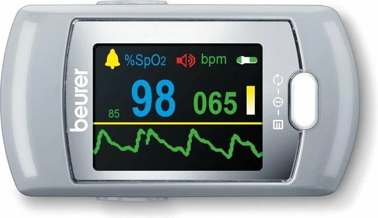 Beurer PO80 - Saturatiemeter/Pulseoximeter - Hartslagmeter - USB Data-overdracht 6 Beurer PO80 - Saturatiemeter/Pulseoximeter - Hartslagmeter - USB Data-overdracht - Afbeelding 4