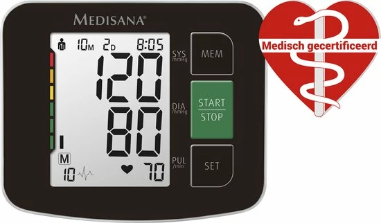 Medisana BU 516 Bovenarm Bloeddrukmeter 5 Medisana BU 516 Bovenarm Bloeddrukmeter - Afbeelding 3