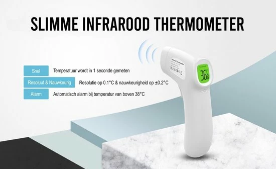 Setho Professionele Infrarood Thermometer Met Hoge Nauwkeurigheid ? Temperatuur Meter - Medisch ? Koorts - Voorhoofd/Lichaam/Oor ? Baby/Kinderen/Volwassenen ? Contactloos ? Digitaal ? Laser 9 Setho Professionele Infrarood Thermometer Met Hoge Nauwkeurigheid ? Temperatuur Meter - Medisch ? Koorts - Voorhoofd/Lichaam/Oor ? Baby/Kinderen/Volwassenen ? Contactloos ? Digitaal ? Laser - Afbeelding 7