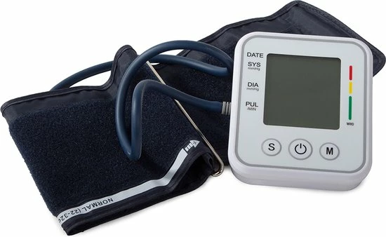 In Round Bloeddrukmeter Voor Bovenarm Inclusief Opbergtas? Bloeddruk En Hartslag Meter 3 In Round Bloeddrukmeter Voor Bovenarm Inclusief Opbergtas? Bloeddruk En Hartslag Meter