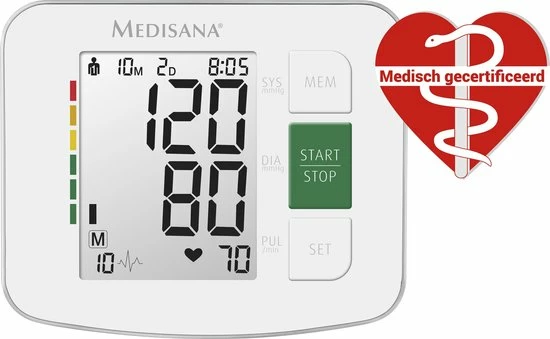 Medisana BU 512 Bovenarm Bloeddrukmeter 5 Medisana BU 512 Bovenarm Bloeddrukmeter - Afbeelding 3