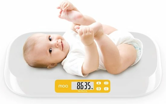 MOA Baby En Peuterweegschaal Digitaal Met Bluetooth En App - BS36 3 MOA Baby En Peuterweegschaal Digitaal Met Bluetooth En App - BS36