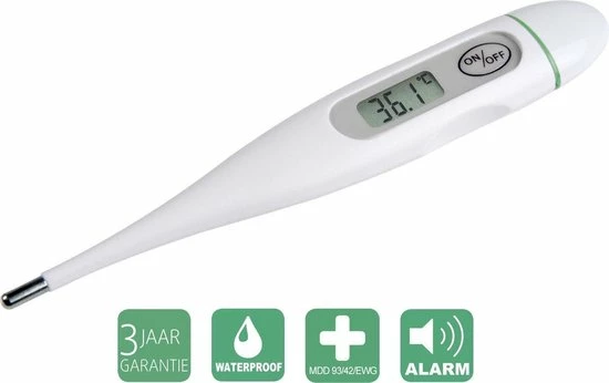 MEDISANA FTC Thermometer I Precieze Temperatuurmeting Van Het Lichaam: Oraal, Onder De Oksel En Rectaal. 4 MEDISANA FTC Thermometer I Precieze Temperatuurmeting Van Het Lichaam: Oraal, Onder De Oksel En Rectaal. - Afbeelding 2