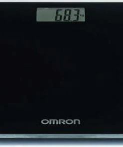 OMRON HN289 Personenweegschaal - Digitale Weegschaal - Scale Body - Weight Scale - Max. 150kg - Diep Zwart