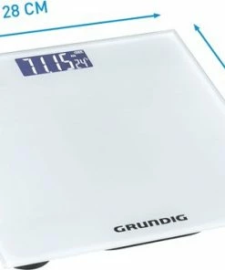 Grundig Weegschaal - Digitale Personenweegschaal - 50 Gram Nauwkeurig - 2 Tot 180 Kilo - Wit -Yunmai Shop 550x353 2