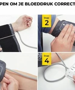 MostEssential Premium Bloeddrukmeter Bovenarm - Hartslagmeter - Inclusief Opbergtas En Batterijen - 200 Metingen Geheugen -Yunmai Shop 550x360 1