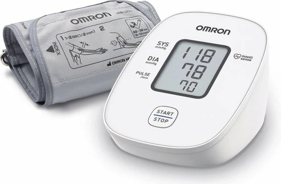 OMRON X2 Basic Bloeddrukmeter Bovenarm - Blood Pressure Monitor - Klinisch Gevalideerd - 22 Tot 32 Cm Manchet 3 OMRON X2 Basic Bloeddrukmeter Bovenarm - Blood Pressure Monitor - Klinisch Gevalideerd - 22 Tot 32 Cm Manchet