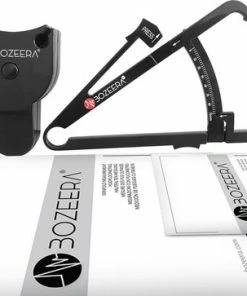 BOZEERA Huidplooimeter En Body Mass Tape - Vetmeter En Meetlint Lichaam - Inclusief Software Video Uitleg En Nederlandse Handleiding -Yunmai Shop 550x363
