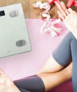 Hyundai - Digitale Personenweegschaal Met Bluetooth En Lichaamsanalyse - Zilver 11 Hyundai - Digitale Personenweegschaal Met Bluetooth En Lichaamsanalyse - Zilver -Yunmai Shop 550x366 89