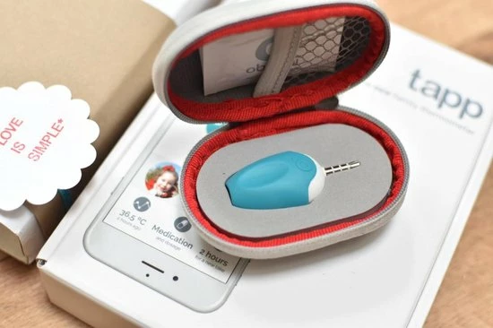 Oblumi Tapp - Digitale Infrarood Thermometer + Gratis App (iOS/Android) 11 Oblumi Tapp - Digitale Infrarood Thermometer + Gratis App (iOS/Android) - Afbeelding 9