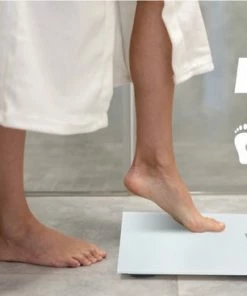 D?luxa Deluxa Weegschaal - Personenweegschaal - Inclusief Batterijen - Wit - Met Temperatuurmeter -Yunmai Shop 550x367 12