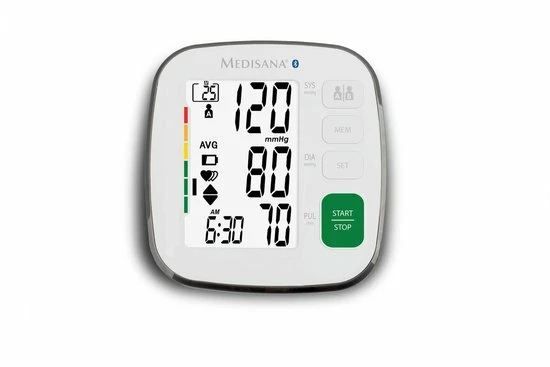 Medisana BU 540 Connect Bovenarm Bloeddrukmeter 7 Medisana BU 540 Connect Bovenarm Bloeddrukmeter - Afbeelding 5