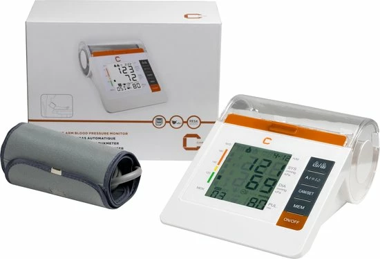 Cresta Care BPM820S Digitale Bovenarm Bloeddrukmeter | Meet Gemiddelde Bloeddruk Over Drie Metingen | XL-manchet 22 - 42 Cm | Opbergvak Voor Manchet | 3 Jaar Garantie 6 Cresta Care BPM820S Digitale Bovenarm Bloeddrukmeter | Meet Gemiddelde Bloeddruk Over Drie Metingen | XL-manchet 22 - 42 Cm | Opbergvak Voor Manchet | 3 Jaar Garantie - Afbeelding 4