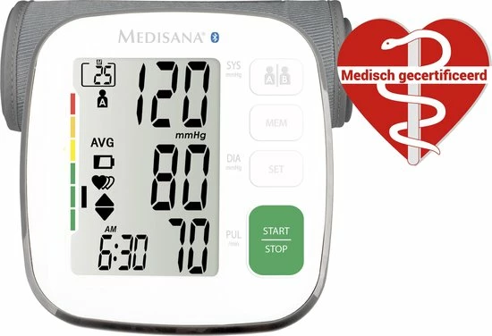 Medisana BU 540 Connect Bovenarm Bloeddrukmeter 8 Medisana BU 540 Connect Bovenarm Bloeddrukmeter - Afbeelding 6