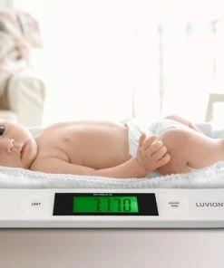 Luvion Babyweegschaal Exact-75 - Baby Weegschaal - Op 5 Gram Nauwkeurig - Meetlint Inclusief