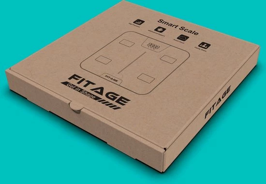 FITAGE® Personenweegschaal - Weegschaal Met 17x Lichaamsanalyse - Vetpercentagemeter - FITAGE App 17 FITAGE® Personenweegschaal - Weegschaal Met 17x Lichaamsanalyse - Vetpercentagemeter - FITAGE App - Afbeelding 15