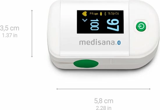 Medisana Saturatiemeter PM 100 Connect 5 Medisana Saturatiemeter PM 100 Connect - Afbeelding 3
