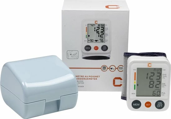 C-CARE Cresta Care BPM220 Digitale Pols Bloeddrukmeter Met Who Indicatie En Weergave Van De Hartslag 10 C-CARE Cresta Care BPM220 Digitale Pols Bloeddrukmeter Met Who Indicatie En Weergave Van De Hartslag - Afbeelding 8