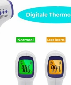 Super-Outlet HealthyTech Infrarood Thermometer - Koortsthermometer Met LCD-scherm - Incl. Batterijen 16 Super-Outlet HealthyTech Infrarood Thermometer - Koortsthermometer Met LCD-scherm - Incl. Batterijen -Yunmai Shop 550x384 3
