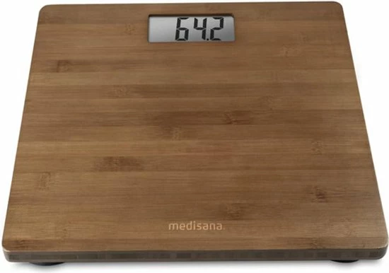 Medisana PS 450 - Personenweegschaal - Bamboe Dark 4 Medisana PS 450 - Personenweegschaal - Bamboe Dark - Afbeelding 2