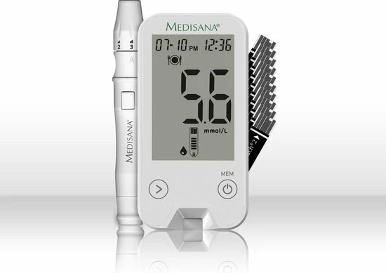 Medisana Meditouch2 Startpakket - Mmol/L (versie Voor Nederland) - Bloedsuikermeter 10 Medisana Meditouch2 Startpakket - Mmol/L (versie Voor Nederland) - Bloedsuikermeter - Afbeelding 8