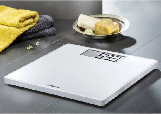 Soehnle Personenweegschaal Digitaal Style Sense Safe 100 - Wit - Tot 180 Kg - Incl. Batterijen 8 Soehnle Personenweegschaal Digitaal Style Sense Safe 100 - Wit - Tot 180 Kg - Incl. Batterijen - Afbeelding 6