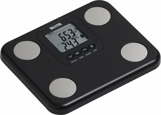TANITA BC-730 Lichaamsanalyse Weegschaal - Zwart - Compact Formaat 4 TANITA BC-730 Lichaamsanalyse Weegschaal - Zwart - Compact Formaat - Afbeelding 2