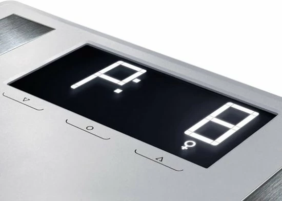 Soehnle - Personenweegschaal - Analyse - XL (35 X 30) - Kunststof - Zilver - BIA - BMI - Vet - Water - Spiermassa - Kcal 13 Soehnle - Personenweegschaal - Analyse - XL (35 X 30) - Kunststof - Zilver - BIA - BMI - Vet - Water - Spiermassa - Kcal - Afbeelding 11