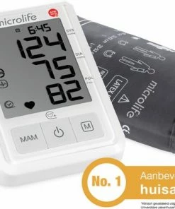 Microlife BP B3 AFIB - Bovenarm Bloeddrukmeter - Klinisch Gevalideerd - No. 1 Merk Bij Huisartsen