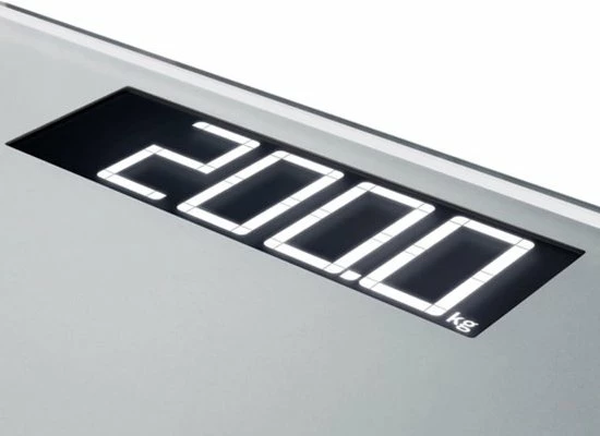 Soehnle Personenweegschaal Digitaal Style Sense Comfort 600 - Tot 200 Kg - Incl. Batterijen 4 Soehnle Personenweegschaal Digitaal Style Sense Comfort 600 - Tot 200 Kg - Incl. Batterijen - Afbeelding 2