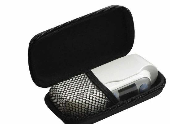 Braun Beschermende Opbergtas Voor Thermoscan Oorthermometer Zonder Thermometer!! 4 Braun Beschermende Opbergtas Voor Thermoscan Oorthermometer Zonder Thermometer!! - Afbeelding 2