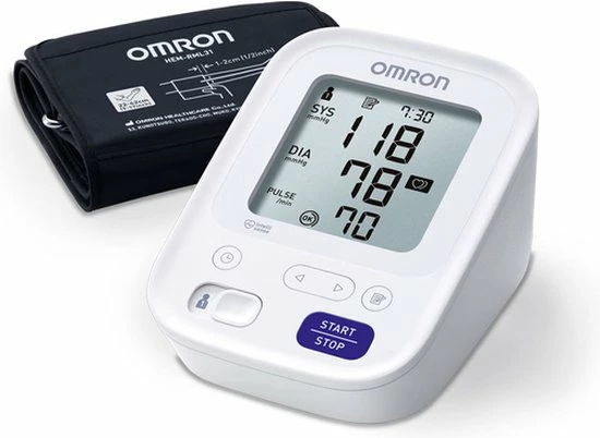 OMRON M3 Bovenarm Bloeddrukmeter 3 OMRON M3 Bovenarm Bloeddrukmeter
