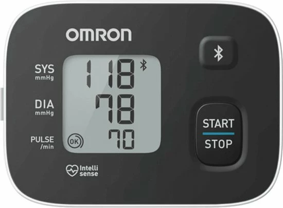 OMRON RS3 Intelli IT Bloeddrukmeter Pols - Blood Pressure Monitor - Klinisch Gevalideerd - 13,5 Tot 21,5 Cm Manchet 4 OMRON RS3 Intelli IT Bloeddrukmeter Pols - Blood Pressure Monitor - Klinisch Gevalideerd - 13,5 Tot 21,5 Cm Manchet - Afbeelding 2