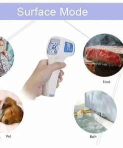 Hurconn Contactloze Infrarood Temperatuur Meter| Thermometer| Koortsmeter | Non Contact Voorhoofd Meter| Temperatuurmeter Voor Koorts Met LCD Display | Voor Kinderen | Volwassenen| Digitaal | Digitale IR Thermometers -Yunmai Shop 550x409 2