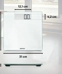 Soehnle Personenweegschaal Digitaal Style Sense Comfort 100 - Wit - Tot 100 Kg - Incl. Batterijen 12 Soehnle Personenweegschaal Digitaal Style Sense Comfort 100 - Wit - Tot 100 Kg - Incl. Batterijen -Yunmai Shop 550x412 20