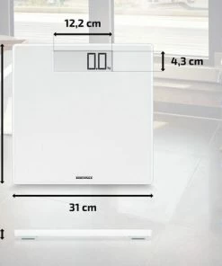 Soehnle Personenweegschaal Digitaal Style Sense Safe 100 - Wit - Tot 180 Kg - Incl. Batterijen 15 Soehnle Personenweegschaal Digitaal Style Sense Safe 100 - Wit - Tot 180 Kg - Incl. Batterijen -Yunmai Shop 550x412 46