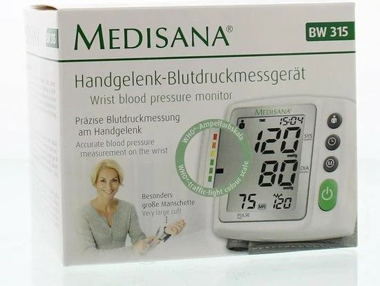 Medisana BW 315 Polsbloeddrukmeter 9 Medisana BW 315 Polsbloeddrukmeter - Afbeelding 7
