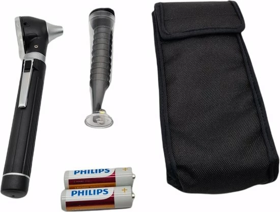 Mast Medical Otoscoop - Zwarte Fiber Otoscoop - Geneeskunde - Diagnostiek - Oorkijker 5 Mast Medical Otoscoop - Zwarte Fiber Otoscoop - Geneeskunde - Diagnostiek - Oorkijker - Afbeelding 3