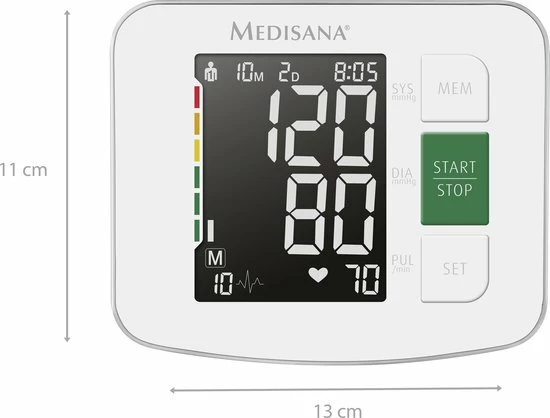 Medisana BU 514 Bloeddrukmeter 6 Medisana BU 514 Bloeddrukmeter - Afbeelding 4