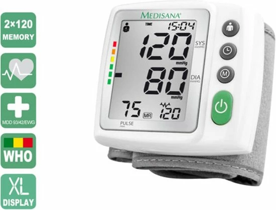 Medisana BW 315 Polsbloeddrukmeter 18 Medisana BW 315 Polsbloeddrukmeter - Afbeelding 16