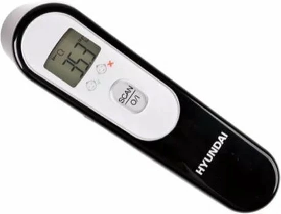 Hyundai - Contactloze Infrarood Thermometer - Zwart 5 Hyundai - Contactloze Infrarood Thermometer - Zwart - Afbeelding 3