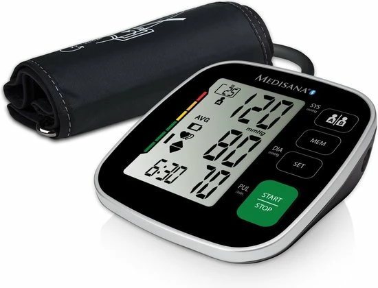 Medisana BU 546 Connect Bovenarm Bloeddrukmeter 3 Medisana BU 546 Connect Bovenarm Bloeddrukmeter