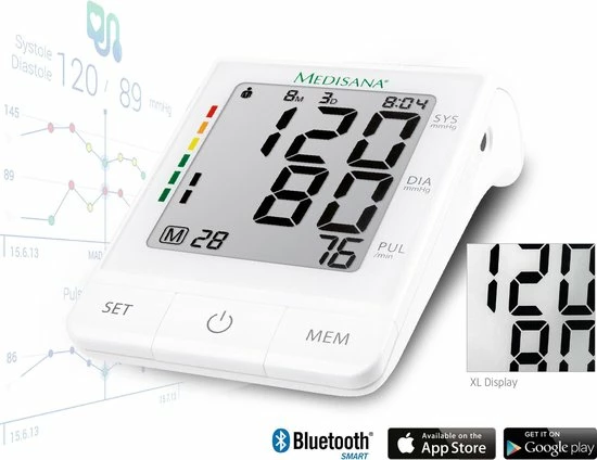 Medisana BU 530 Connect Bovenarmbloeddrukmeter 6 Medisana BU 530 Connect Bovenarmbloeddrukmeter - Afbeelding 4