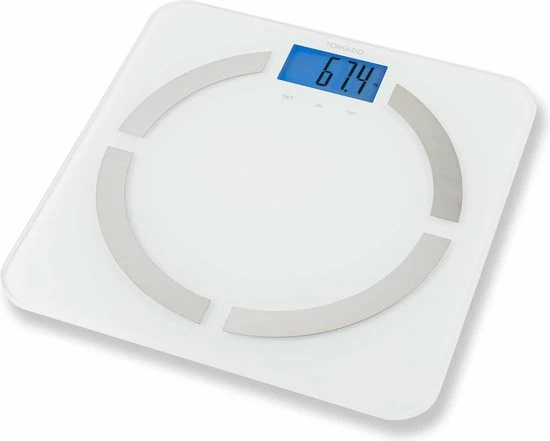 Tomado TBS0401W - Personenweegschaal - Lichaamsanalyse - Geheugen Tot 10 Personen - Weegt Tot 180 KG - Wit 3 Tomado TBS0401W - Personenweegschaal - Lichaamsanalyse - Geheugen Tot 10 Personen - Weegt Tot 180 KG - Wit
