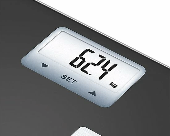 Beurer BF530 - Personenweegschaal Lichaamsanalyse - 180kg - Zwart 5 Beurer BF530 - Personenweegschaal Lichaamsanalyse - 180kg - Zwart - Afbeelding 3