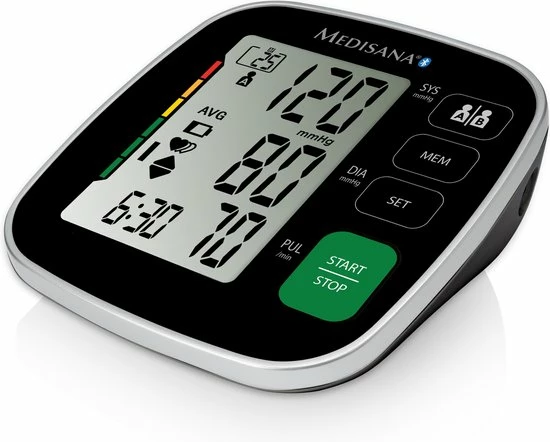 Medisana BU 546 Connect Bovenarm Bloeddrukmeter 4 Medisana BU 546 Connect Bovenarm Bloeddrukmeter - Afbeelding 2